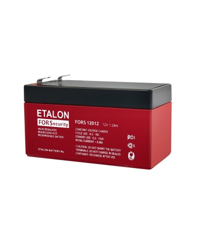 ETALON FORS 12012. Аккумулятор герметичный свинцово-кислотный. ETALON в Люберцах