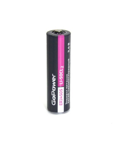 ER14505 GoPower. Литий-тионилхлоридный элемент питания. GoPower в Люберцах