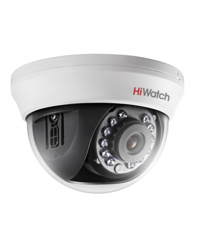 DS-T591(C) (2.8 mm). Бюджетная видеокамера мультиформатная купольная. HiWatch в Люберцах