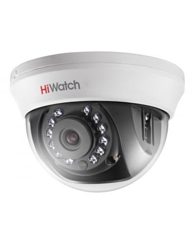 DS-T201(B) (2.8мм). Бюджетная видеокамера мультиформатная купольная. HiWatch в Люберцах