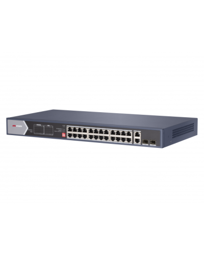DS-3E0528HP-E. Коммутатор с питанием POE. Hikvision в Люберцах