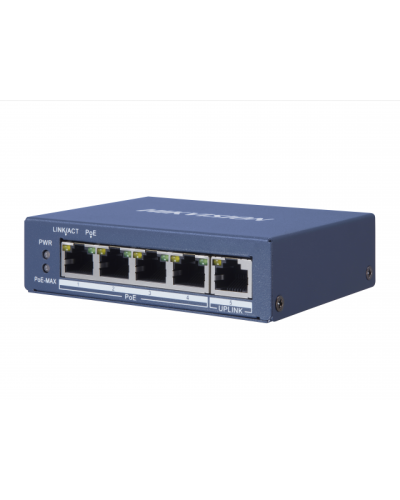 DS-3E0505P-E/M. Коммутатор с питанием POE. Hikvision в Люберцах