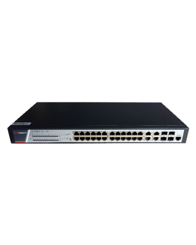 DS-3E2528P(B). Коммутатор с питанием POE. Hikvision в Люберцах