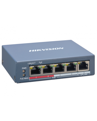 DS-3E1105P-EI. Коммутатор с POE. Hikvision в Люберцах