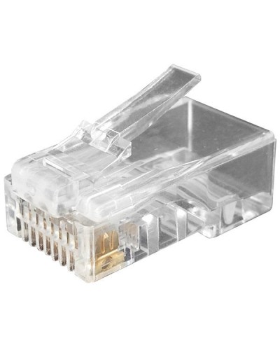 PLUG-8P8C-U-C6-100 (100 шт). Разъем RJ-45. Hyperline в Люберцах