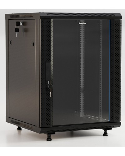 TWB-FC-1545-GP-RAL9004. Шкаф телекоммуникационный 19 настенный 15U. Hyperline в Люберцах