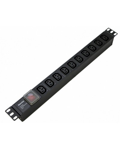 SHE19-10IEC-S-IEC. Блок розеток 19. Hyperline в Люберцах