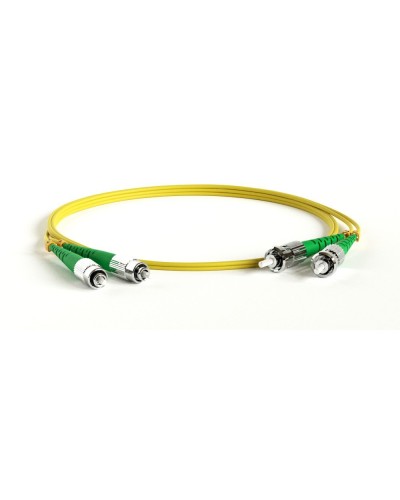FC-D2-9-FC/AR-ST/AR-H-1M-LSZH-YL. Патч-корд волоконно-оптический ST-FC. Hyperline в Люберцах