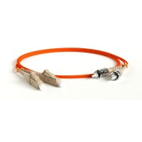 FC-D2-62-LC/PR-ST/PR-H-2M-LSZH-OR. Патч-корд волоконно-оптический многомодовый. Hyperline
