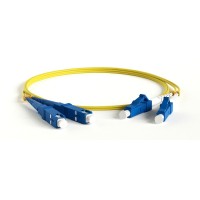 FC-D2-9-LC/AR-SC/AR-H-1M-LSZH-YL. Патч-корд волоконно-оптический LC-SC. Hyperline