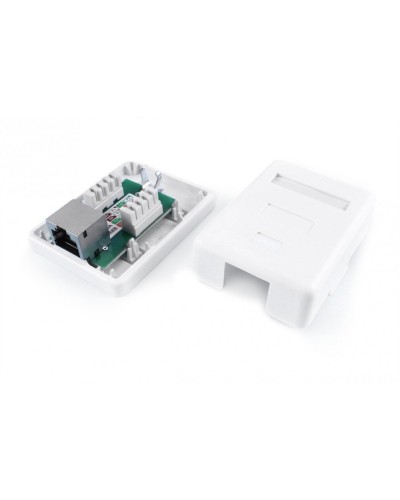 SB1-1-8P8C-C6-SH-WH. Розетка RJ-45. Hyperline в Люберцах