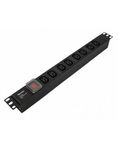 SHE19-8IEC-S-IEC. Блок розеток 19. Hyperline в Люберцах