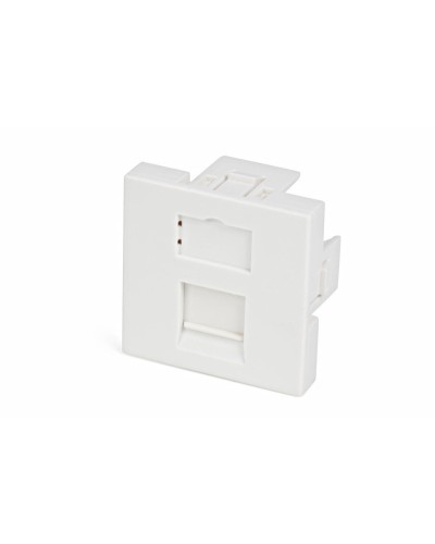 SIP2-1K-M45-45. Вставка 45х45 для 1 модуля формата Keystone Jack, со шторкой. Hyperline в Люберцах