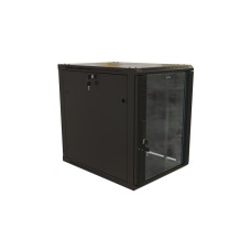 TWB-2768-GP-RAL9004. Шкаф телекоммуникационный 19 настенный 27U. Hyperline