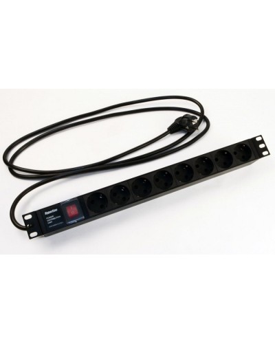 SHE19-8SH-S-2.5EU. Блок розеток 19. Hyperline в Люберцах