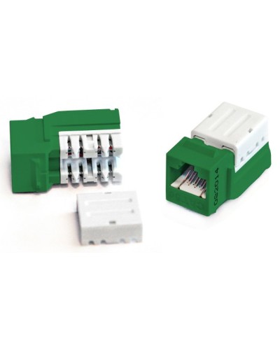 KJNE-8P8C-C5e-90-GN. Вставка Keystone Jack RJ-45. Hyperline в Люберцах