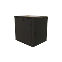 TWB-2268-SR-RAL9004. Шкаф телекоммуникационный 19 настенный 22U. Hyperline