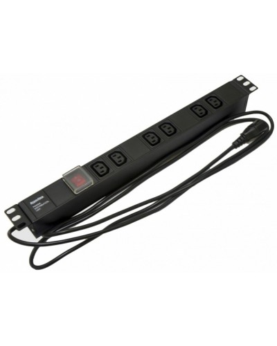 SHE19-6IEC-S-2.5IEC. Блок розеток 19. Hyperline в Люберцах