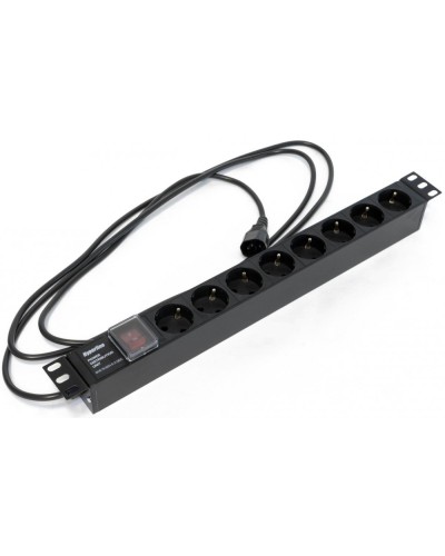 SHE19-8SH-S-2.5IEC. Блок розеток 19. Hyperline в Люберцах