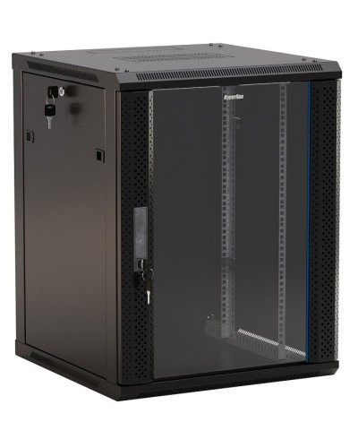 TWB-2266-GP-RAL9004. Шкаф телекоммуникационный 19 настенный 22U. Hyperline в Люберцах
