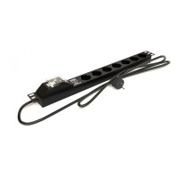 SHE19-7SH-BF-2.5EU. Блок розеток 19. Hyperline