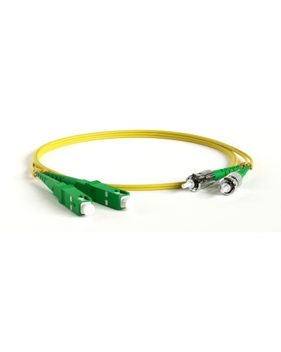 FC-D2-9-SC/AR-ST/AR-H-1M-LSZH-YL. Патч-корд волоконно-оптический ST-SC. Hyperline в Люберцах