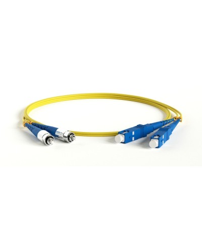 FC-D2-9-FC/UR-SC/UR-H-1M-LSZH-YL. Патч-корд волоконно-оптический SC-FC. Hyperline в Люберцах