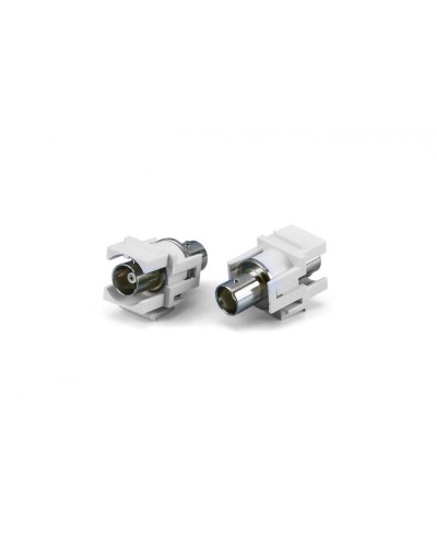 KJ1-BNC-D-WH. Вставка Keystone Jack RJ-45. Hyperline в Люберцах