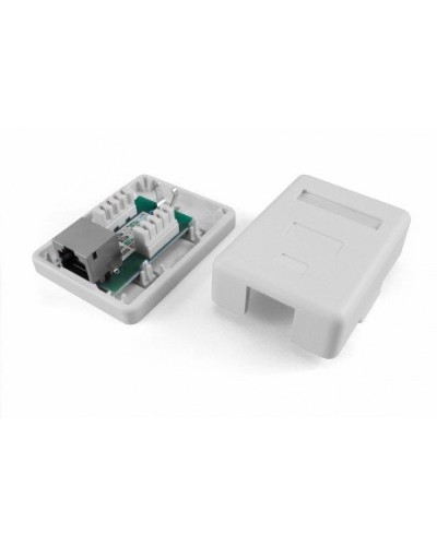 SB1-1-8P8C-C5e-SH-WH. Розетка RJ-45. Hyperline в Люберцах