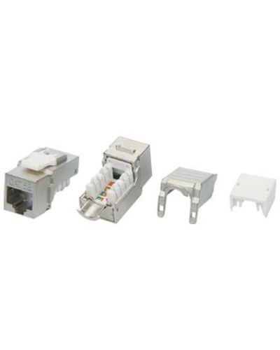 KJ9-8P8C-C6A-90-SH-F. Вставка Keystone Jack RJ-45. Hyperline в Люберцах