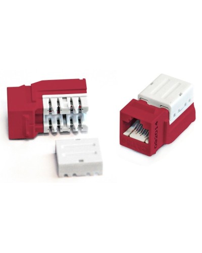 KJNE-8P8C-C5e-90-RD. Вставка Keystone Jack RJ-45. Hyperline в Люберцах