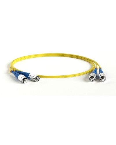 FC-D2-9-FC/UR-FC/UR-H-2M-LSZH-YL. Патч-корд волоконно-оптический FC-FC. Hyperline в Люберцах