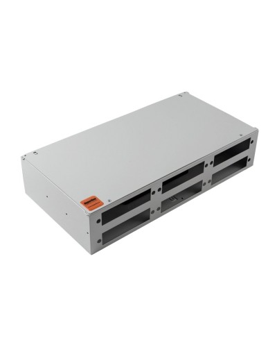 FO-19R-2U-6xSLT-W140H42-48UN-GY. Кросс оптический 19. Hyperline в Люберцах