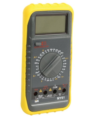 Мультиметр цифровой Professional MY61 (TMD-5S-061). Мультиметр цифровой. IEK в Люберцах