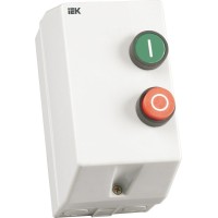 Контактор КМИ11860 18А в оболочке Ue=380В/АС3 IP54 (KKM16-018-380-00). Контактор. IEK