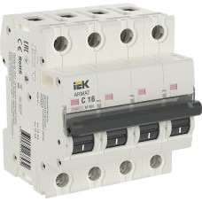 M10N 4P C 16А 10кА ARMAT (AR-M10N-4-C016). Автоматический выключатель. IEK