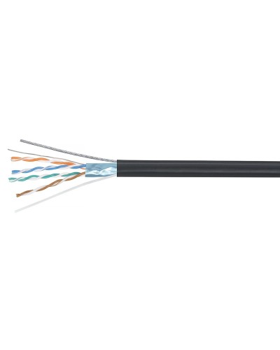 GENERICA F/UTP кат. 5E 100МГц 4 пары LDPE OUTDOOR трос 1,2мм черный (BC3-C5E04-359-305-G). Кабель «витая пара» (LAN) для структурированных систем связи. IEK в Люберцах