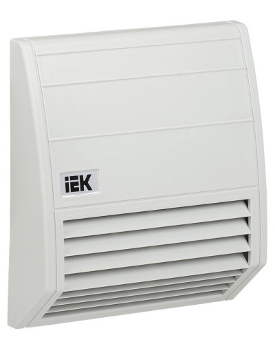 Фильтр c защитным кожухом 125x125 мм (YCE-EF-055-55). Фильтр c защитным кожухом для вентилятора 55м3/час. IEK в Люберцах