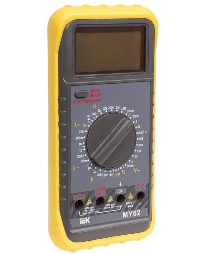 Мультиметр цифровой Professional MY62 (TMD-5S-062). Мультиметр цифровой. IEK в Люберцах