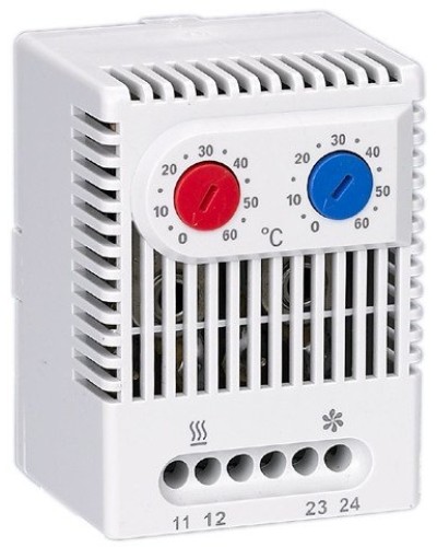 Термостат двухканальный от 0 до +60°C NO+NC (YCE-DTNO-NC-60). Термостат двухканальный. IEK в Люберцах