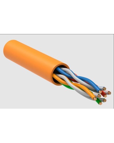 GENERICA U/UTP 5E 24AWG 4PR LSZH оранжевый (BC1-C5E04-127-305-R-G). Кабель «витая пара» (LAN) для структурированных систем связи. IEK в Люберцах
