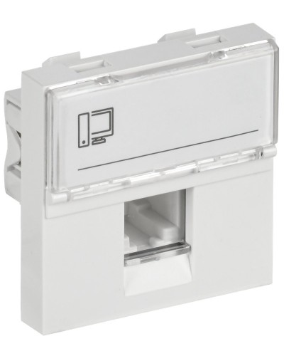 Розетка RJ45 кат.6 PRIMER РКИ-20-00-П-6 белый IEK (PR-KK40D-RI-0-2-1C06U-K01). Розетка RJ-45. IEK в Люберцах