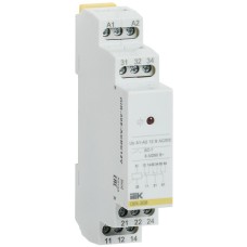Реле промежуточное модульное OIR 3 контакта 8А 230В AC (OIR-308-AC230V). Реле промежуточное модульное. IEK