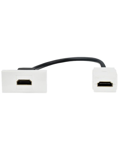 Розетка HDMI M/M PRIMER РКМ-10-00-П белый IEK (PR-KK40D-RH-0-1-K01). Розетка HDMI. IEK в Люберцах