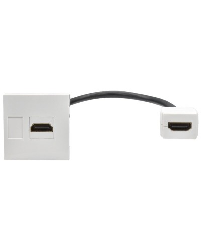 Розетка HDMI M/M PRIMER РКМ-20-10-П белый IEK (PR-KK40D-RH-0-2-K01). Розетка HDMI. IEK в Люберцах