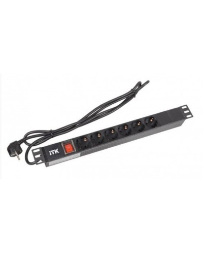PH12-6D1-P. Блок розеток 19”. ITK в Люберцах