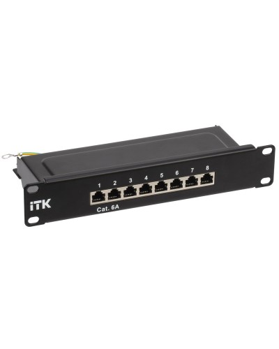 PP08-1UC6AS-D05-10. Патч-панель 10. ITK в Люберцах