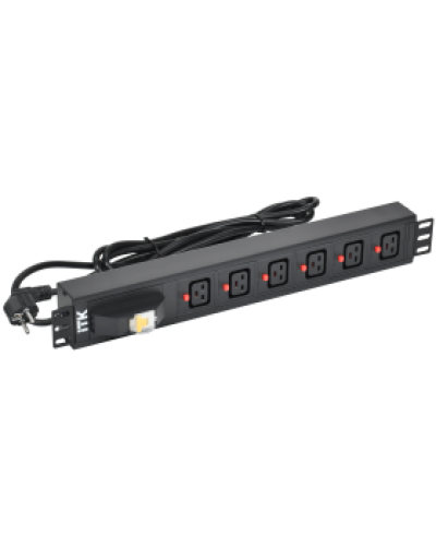 PH21-06C19-11. Блок розеток 19”. ITK в Люберцах