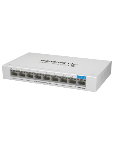 Keenetic KN-4710 (L2) 9х1Гбит/с 8PoE+ 120W. Коммутатор с PoE. KEENETIC в Люберцах