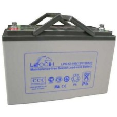 LEOCH LPG 12-100. Аккумулятор герметичный свинцово-кислотный. LEOCH